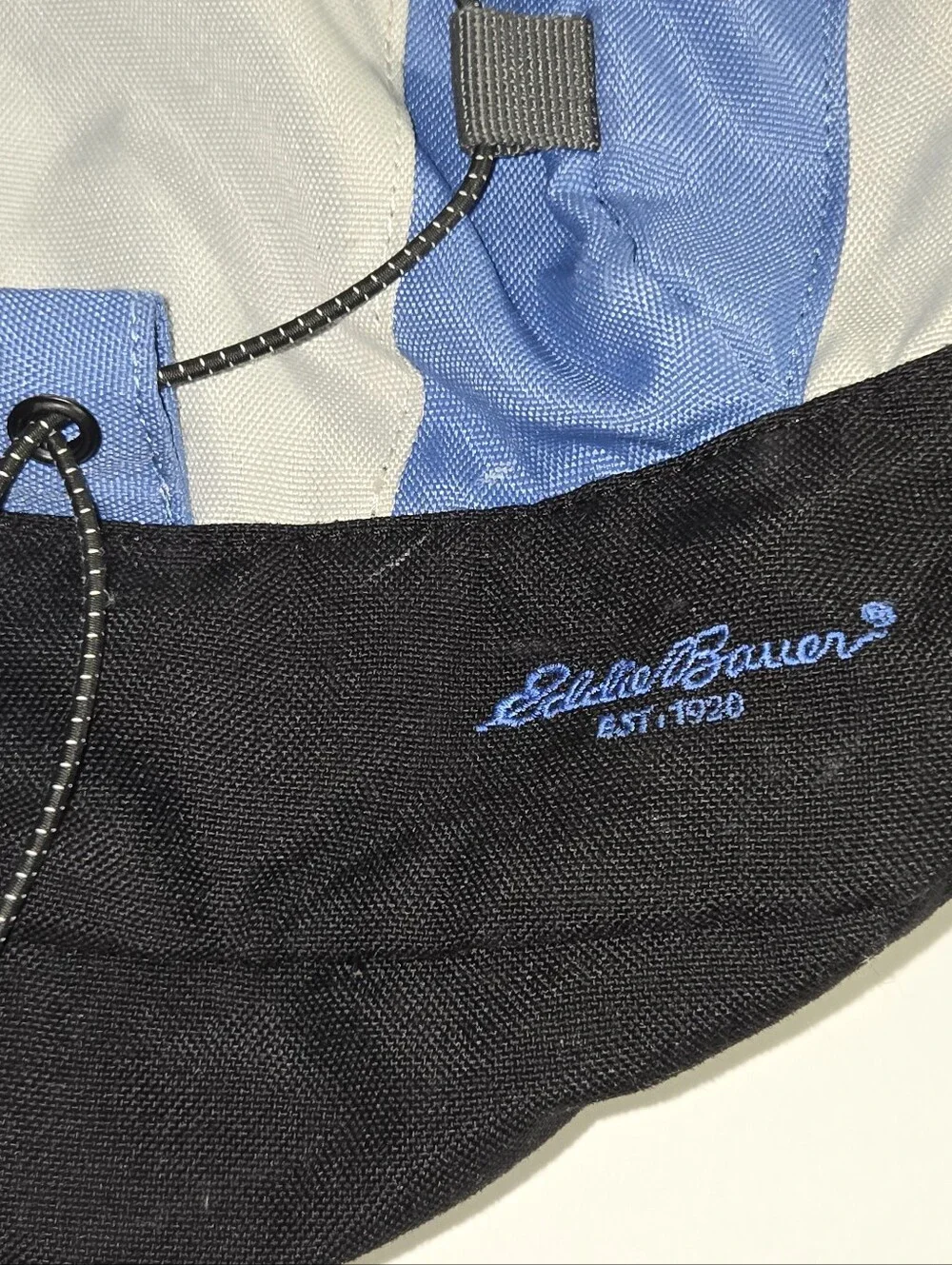 Eddie Bauer Mens Blue, Gray, & Black hiking backpack